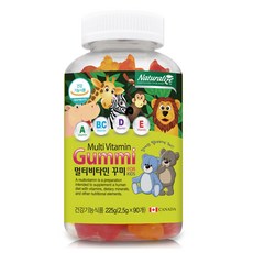 네추럴라이즈 멀티비타민 꾸미 60p, 90정, 1개