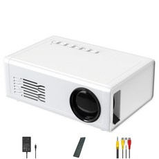 PYHO 커튼 필요 없음 미니 휴대용 가정용 프로젝터 초고화질 레이저 프로젝터 레이저 TV 침실 거실 홈시어터 XDR 프로젝터, M1