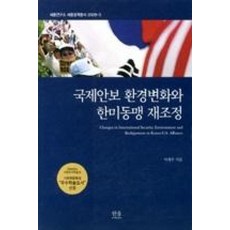국제안보 환경변화와 한미동맹 재조정, 한울아카데미, 이대우