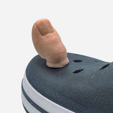 1+1 엄지 발가락 파츠 쓸데없는 웃긴 선물 여름 신발 샌들 슬리퍼 악세사리 장식