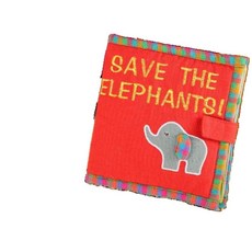 코끼리 이야기 촉감책 헝겊책 놀이 교육 오감 자극 남자아기돌선물