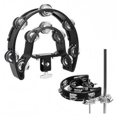 Ai-OUMLEEF 핸드벨 가라가라 악기 모자 탬버린 드럼 세트 드러머나