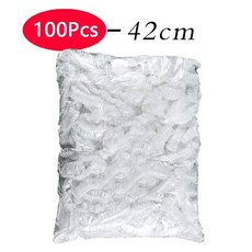 KK 50개입 일회용 커버 비닐랩 등급 채소 비닐봉투 가정용 탄성, 42cm, 1