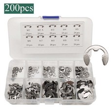 툴스상가 E링 스냅링 200P 멈춤링, 1개, 혼합