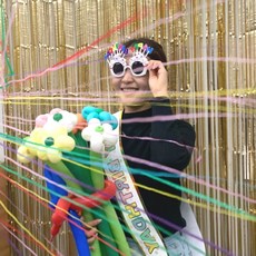 생일 파티 축포 줄폭죽 컬러 1(개) 12202PCS