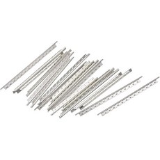 실버 우쿨렐레 핑거보드 18 18팩 프렛보드 6mm 프렛 교체용 메카닉시티 와이어, 1.8mm, 1개