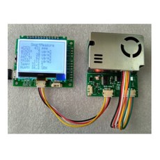 PM2.5 PM10 溫濕度 C02 甲醛 TVOC LCD檢測模組(技術性商品 購買前請先詢問), 1個