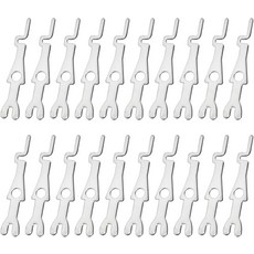 전기 스위치 잠금 변조 방지 스위치용 Alysia 20Pcs 55500-PRT 포크 타입 키