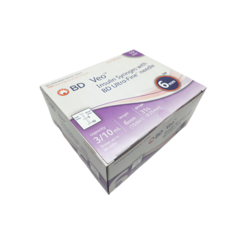 TG BD 인슐린 주사기 31G 6mm 0.3cc(0.5단위), 1박스, 100개입 1박스, 100개입