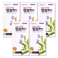 [중외제약] 창포엔 내추럴 기분좋은 새치염색 50g 6호 소매용, 자연진갈색, 5개