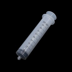 스크류 주사기 플라스틱 100ml (실험용) 의료용 사용금지/과학 실험 키트 교구 도구 만들기