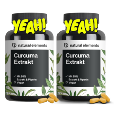 natural elements 독일 고용량 커큐민 2개 10000mg고함량 고기능 네추럴앨리먼츠 영양제 부모님선물 (개당 90정), 90정
