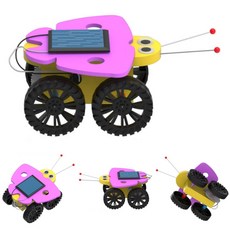 태양광 자동차만들기 나비 (10x5.5x4.5cm) 태양 전지판 재생에너지
