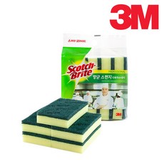 스카치브라이트 스펀지 다목적 수세미, 5개입, 1개