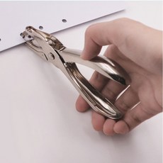 회사 사무실 문서 서류 작업 집게 펀칭기 3~6mm, 6mm