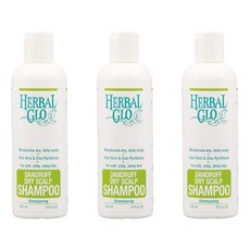허버글로 비듬 건성 두피용 샴푸, 250ml, 3개