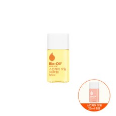 (오일25ml 추가증정) 바이오오일 내추럴 스킨케어 오일 비건 임산부 성장기 스트레치 마크 관리 마사지, 1개