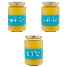 Ghee Easy 기 이지 오가닉 아유르베다 기 버터, 3개, 1.25kg