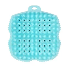 비비또 실리콘 베이비타월 블루, 1개