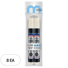 문화연필 유성매직, 검정, 8개