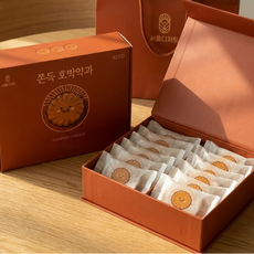 국내산 무설탕 무색소 쫀득 호박 꿀 약과, 30개, 35g