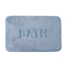 다용도 극세사 발매트 주방 욕실 현관 블루 키친 미끄럼방지 모던, 쿠팡 본상품선택