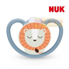 NUK SPACE安撫奶嘴 夜光設計 超透氣 柔軟矽膠 附奶嘴盒 德國製造