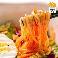 [장인의주방] [체험특가][양동규장인]새콤달콤 쫄깃한 쫄면 6인분(면200g6봉+소스50g6봉) 소포장 간편조리, 2세트, 200g