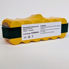 ES副廠 iRobot Roomba 鎳氫 電池 500 600 700 800 900 系列 4500mAh 保固1年, 1個, 1個裝
