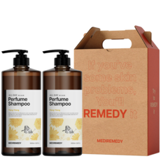 메디레머디 퍼퓸 샴푸+샴푸 선물세트 일랑일랑 1000ml, 1세트