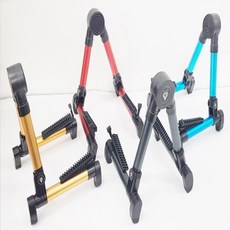 우쿨렐레거치대 칼라받침대 기타거치대 받침대 다용도스탠드, 우쿨렐레 칼라받침대 블루, 1개