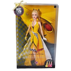 Barbie 코르벳 옐로우 드레스 - 아메리칸 페이버릿 컬렉션 N4984