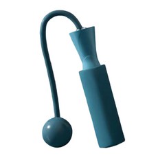 무거운 강철 케이블을 가진 성인 가중 건너뛰기 밧줄 무거운 공을 가진 직업적인 스포츠 줄넘기 실내 줄넘기, 파란색, 작은 공