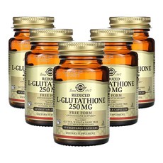 솔가 환원 l-글루타치온 250mg 30베지캡슐, 5개