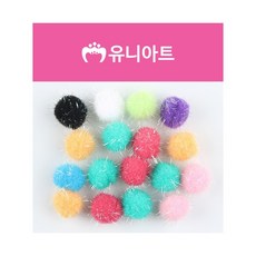 디어반 꾸미기 솜뭉치 20mm 6개입 솜뭉치꾸미기세트