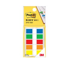 3M 포스트잇 플래그 683-5KP 44x12mm 5색
