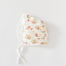 碎花嬰兒帽 春秋胎帽 嬰兒帽子