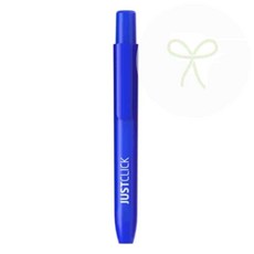 누에룸 유성매직 청색 노크식매직