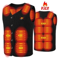 스타일닥터 USB 발열조끼 스마트 온열조끼 남녀공용 기모안감 겨울조끼