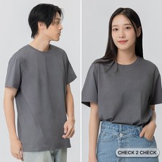 Check2Check-冰磁透涼除臭短T 2.0Check2Check-冰磁透涼除臭短T 2.0, 深灰,2XS