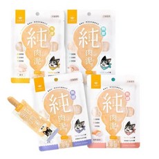 汪喵星球 無膠純肉泥 (犬貓適用), 30g, 1個, 鮭魚鬼頭刀