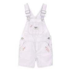 OSHKOSH B'GOSH Baby Girls World's Best 오버롤 퍼플 스트라이프 3개월