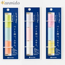 Kanmido PENtoONE 筆型自黏便利貼, PT-1005, 1個