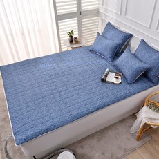 클릭 센스 온수매트커버, 싱글 S:100 x 200cm, 청록