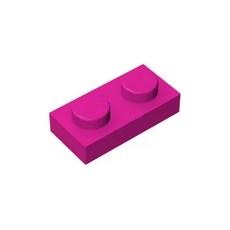 1X2 호환블록 3023 28653 6225 모델 호환 2개입 1세트, 013 Magenta