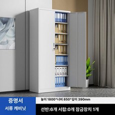 서류수납장 사무실 파일 수납장 캐비닛 서랍 문서 서랍형, 1.396mm, 증빙 캐비닛 7칸