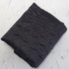 [마이원단] sc2597 2온스 다후다 트윌패딩 블랙, 1개