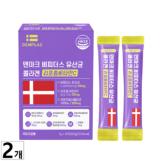 덴마크 비피더스 유산균 콜라겐 리포좀비타민 C, 2g, 60개
