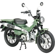 후지미 혼다 헌터 커브 CT125 오토바이 녹색 무접착 무도색 프라모델 1:12, 1개