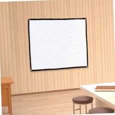 홈시어터 이동형 빔프로젝터 스크린(120x90cm) 휴대용스크린+그래Shop, 본상품